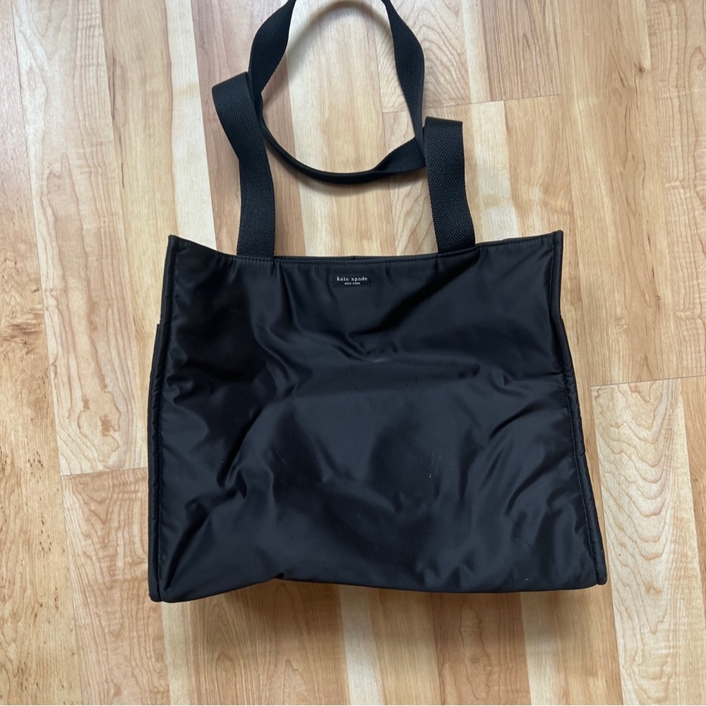 Kate Spade black nylon bag.
